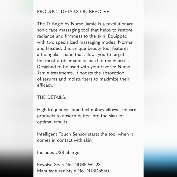 Nurse Jamie TriAngle Facial Beauty Tool - Picture 6 of 6